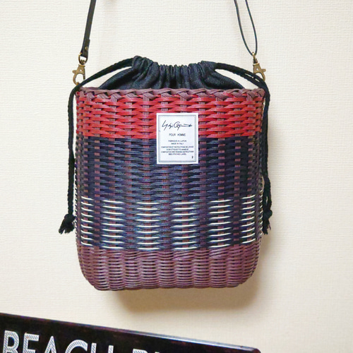 クラフトバンド　バッグ　　　ハンドメイド　ショルダー ce131025efbc820b8f0035b2f14f35