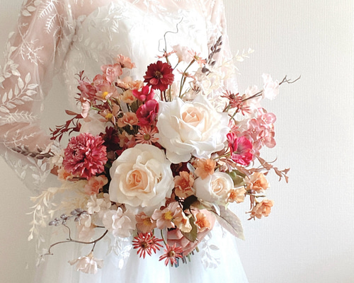 ブライダル ブーケ ウェディングブーケ【結婚式/ウェディング/リゾート婚/前撮り