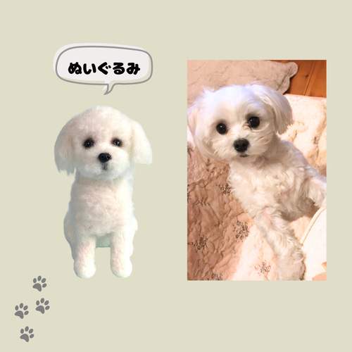 オーダーメイド いつでもいっしょ♪ うちの子わんちゃんぬいぐるみ