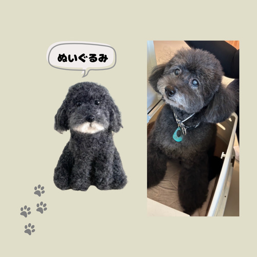 オーダーメイド いつでもいっしょ♪ うちの子わんちゃんぬいぐるみ