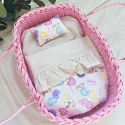 山田 お人形用クーファン ピンク 選べるクーファン♡お人形用