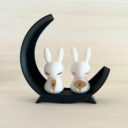 月ひな世界【うさぎ ウサギ ひな祭り 桃の節句 かわいい
