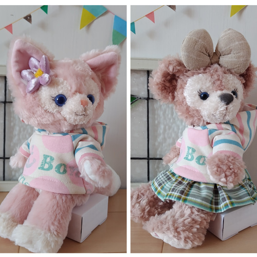 リーナベルコスチューム　1387 ショルダーバッグ用　ピンクコスチューム ☆受注制作☆シェリーメイ【ポーチ】・リーナベル【ショルダーバッグ