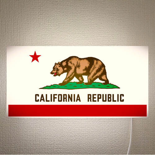 カリフォルニアリパブリック カリフォルニア共和国 熊 壁掛け 照明