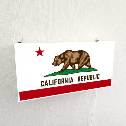 カリフォルニアリパブリック カリフォルニア共和国 熊 壁掛け 照明