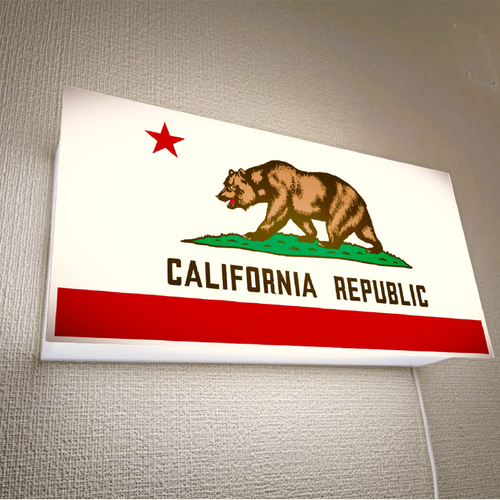 カリフォルニアリパブリック カリフォルニア共和国 熊 壁掛け 照明 