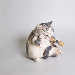 オーダー　猫香炉　（※ご本人様以外は購入できません！） 6枚目の画像