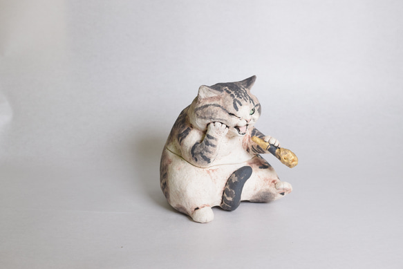 オーダー　猫香炉　（※ご本人様以外は購入できません！） 6枚目の画像