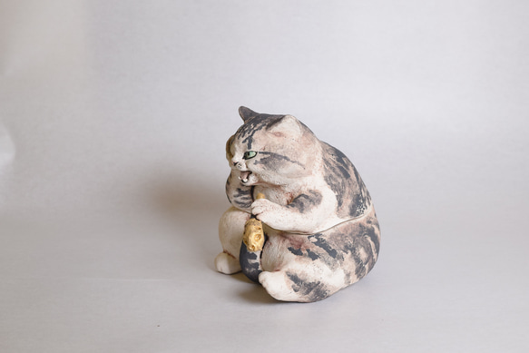 オーダー　猫香炉　（※ご本人様以外は購入できません！） 2枚目の画像
