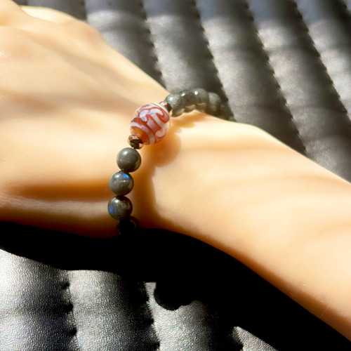 グリーンターラ　天珠　ブレスレット グリーンターラ天珠ブレスレット