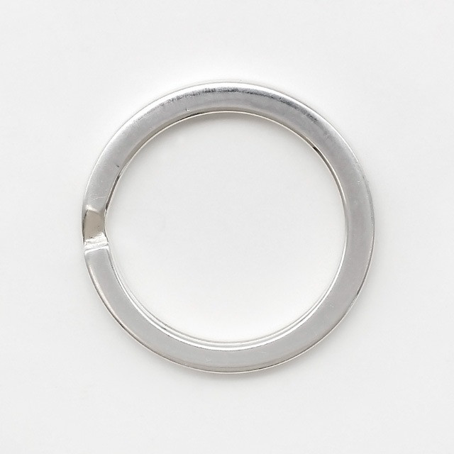 SV925製キーリング 平打ち 1ヶ 0020136SVP