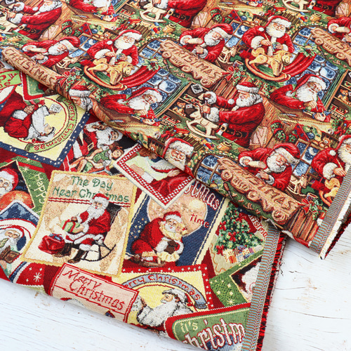 オランダより！クリスマス！『ゴブラン生地 たっぷり140㎝巾