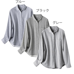 グレー チェック柄 長袖シャツ XL jiggys-shop_217843