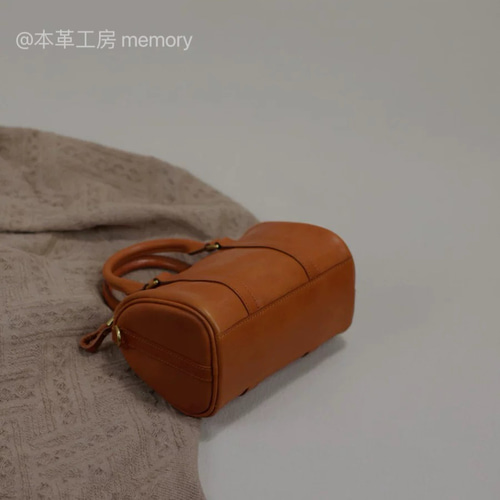 細工ボストンバッグ 2way牛革ショルダーバッグ 手提げ 細工ボストンバッグ 2way牛革ショルダーバッグ 手提げ
