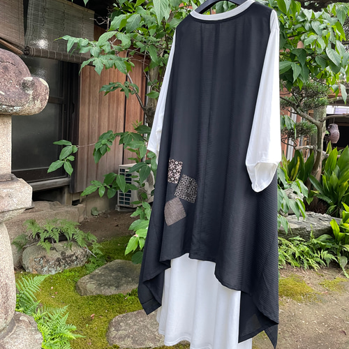 着物リメイクジレはおりもの 型紙いらずの着物リメイク はおりもの: ベスト ジャケット