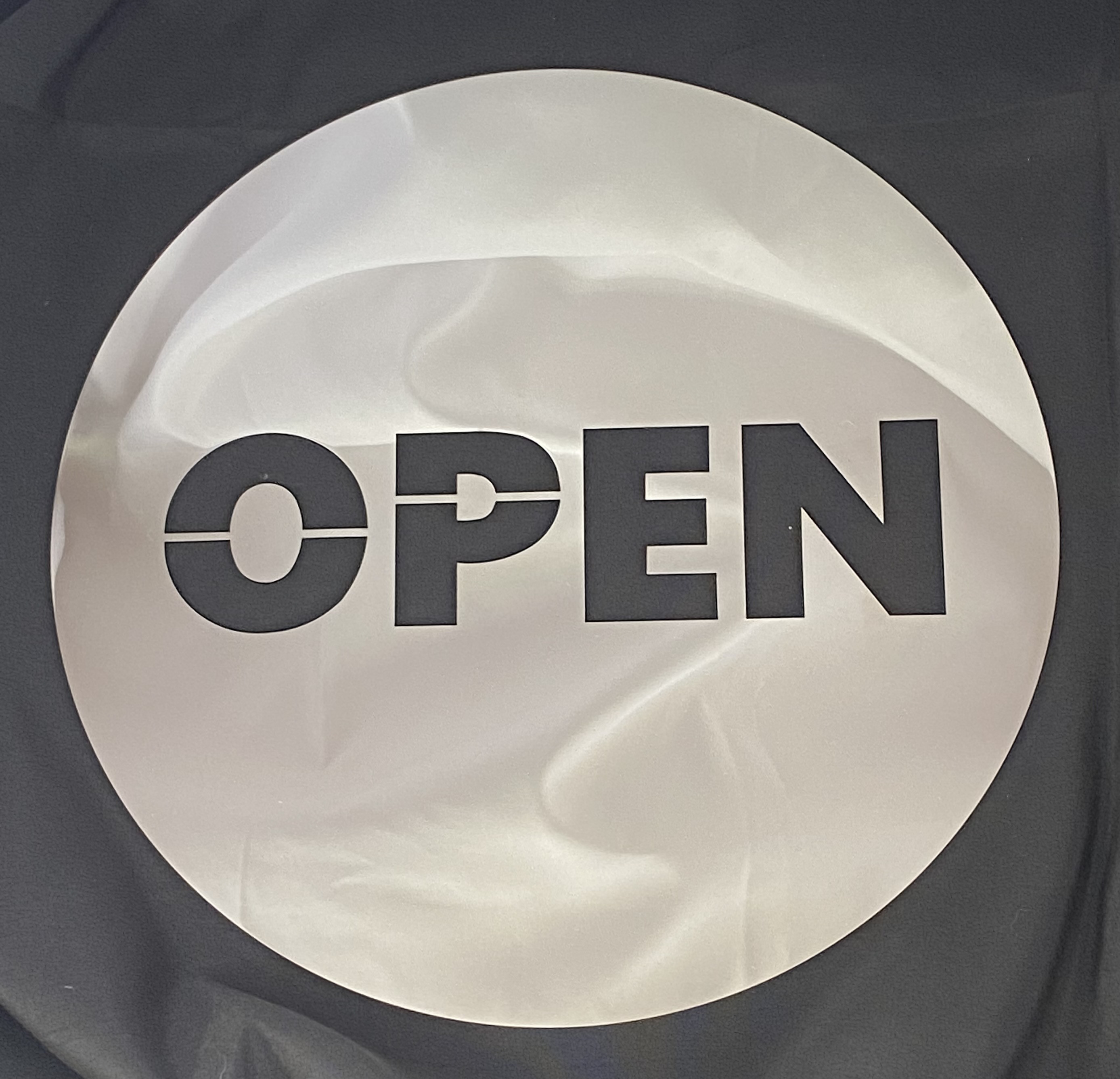 OPEN看板　鏡面 4,740円