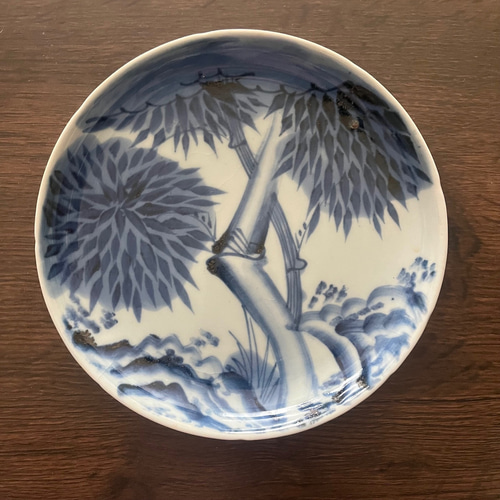 初期伊万里 皿 継ぎ修理有り