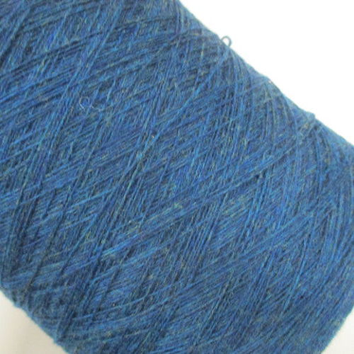 バージンエクストラスーパーファインウール メランジ染緑青グリーン  