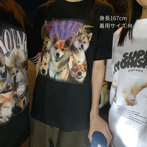 無料ギフトラッピング】愛犬|愛猫|ペット うちの子Tシャツ [ロックver