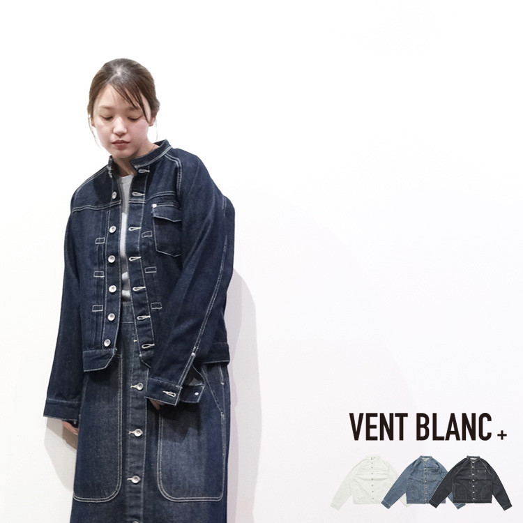 12ozデニム Gジャン VENT BLANC+ amv-3224 ヴァンブランプリュス デニム ジャケット