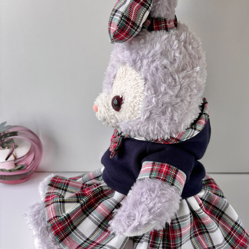 ステラ・ルーコスチューム（ネービーとホワイトチェック） ぬいぐるみ