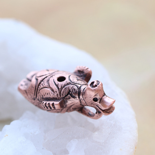 縄文の動物形土製品「ビビちゃん」ネックレス (659-967) ネックレス