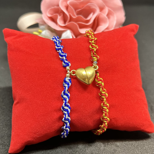 ハンドメイド〉ハート磁石のブレスレット ブレスレット AISA MODA 通販