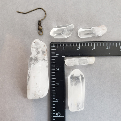 30g 天然石 水晶 穴無し ナゲット 不揃い ランダム クリスタル パーツ