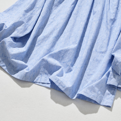 ★有貨★ 甜美感十足的褶皺襯衫，成熟女性也能享受。長袖套頭衫，棉質。 240903-1 第5張的照片