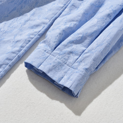 ★有貨★ 甜美感十足的褶皺襯衫，成熟女性也能享受。長袖套頭衫，棉質。 240903-1 第6張的照片