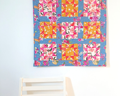 パッチワークキルトタペストリー／マルチマット／マルチカバー