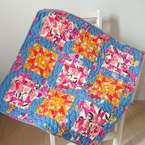 パッチワークキルトタペストリー／マルチマット／マルチカバー