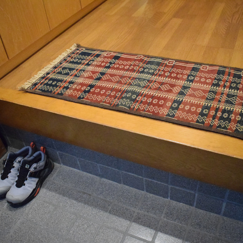 オールドキリム 玄関マット ススタニバルーチ カーペット・絨毯・ラグ