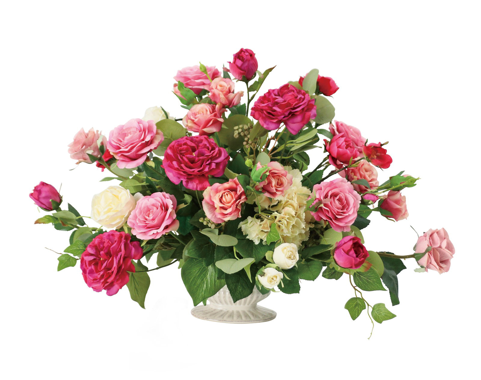 送料無料＊祝い札サービス＊開店祝い＊結婚式＊誕生日＊アーティフィシャルフラワー造花、フェミニンフラワーアレンジ