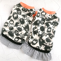 あたん✪くまʕ•ᴥ•ʔ⋈*.様❤️ハロウィン♡たこウィンナー♡ハンドメイド犬服 るいるあ様❤️HALLOWEEN♡たこウィンナー♡タンクトップ