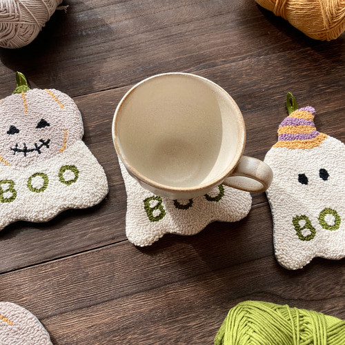 ハロウィン 飾り コースター 1枚入り ハロウィングッズ 壁掛け