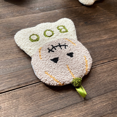 ハロウィン 飾り コースター 1枚入り ハロウィングッズ 壁掛け