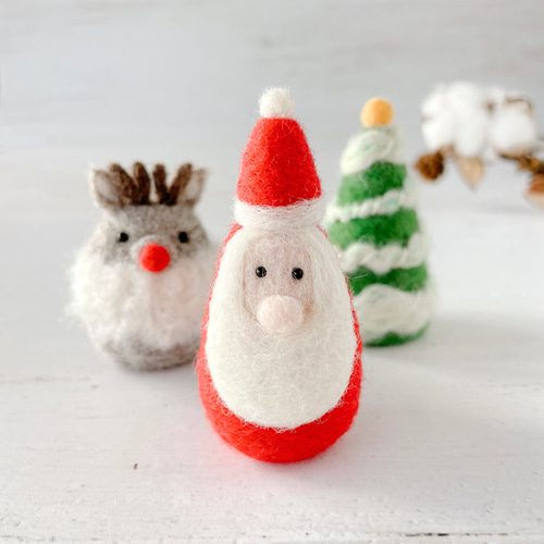 つぶらな瞳のトナカイさん(ミニ) 羊毛フェルト woolwool 通販 18218143
