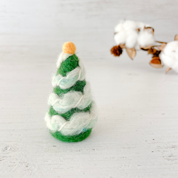 羊毛フェルトのミニクリスマスツリー クリスマスツリー woolwool 通販