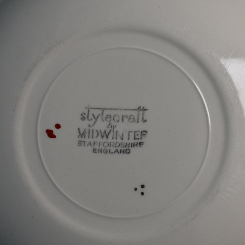 MIDWINTER ミッドウィンター レッドドミノ カップ＆ソーサー トリオ