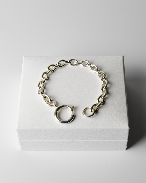シルバー925 ブレスレット 約19cm シルバー925】 Bracelet009/ サイズ指定可能 / ブレスレット