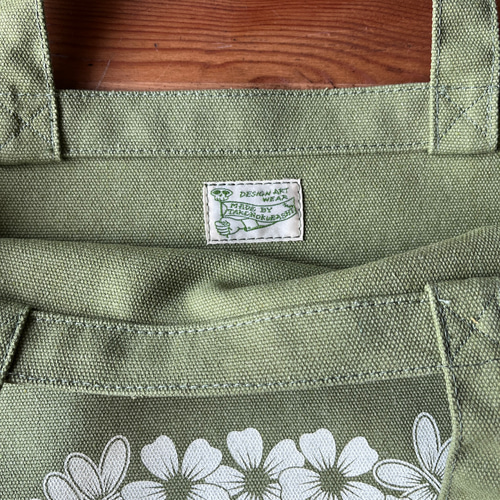 VINTAGE SERIES】FULL BLOOM tote bag A3トート シルクスクリーン印刷