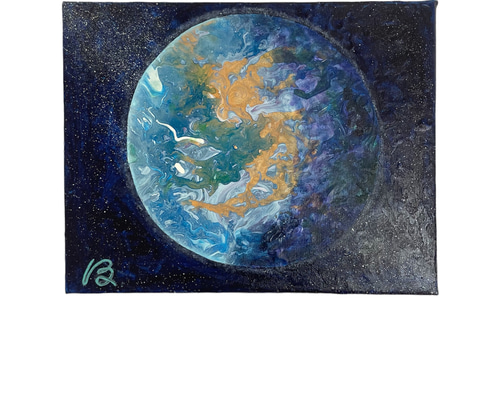 絵画 Earth MISSION TO EARTHPHASE — 地球と時間の美しさを再発見