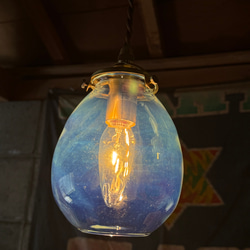 バブルガラスペンダントランプクリアガラスボールシャンデリア