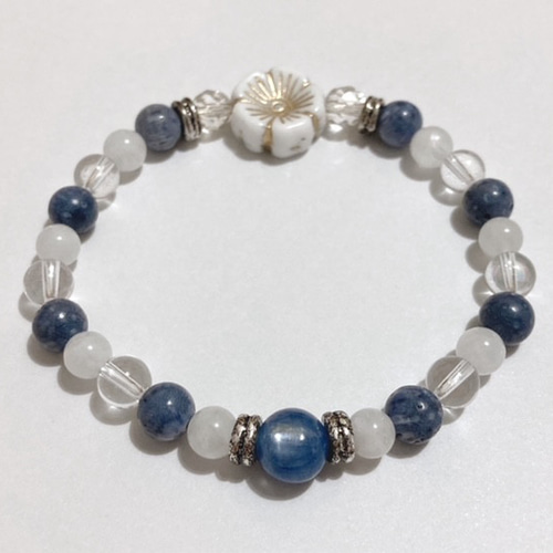 潜在能力開花】カイヤナイト・ブルーコーラル・ムーンストーン＊チェコ