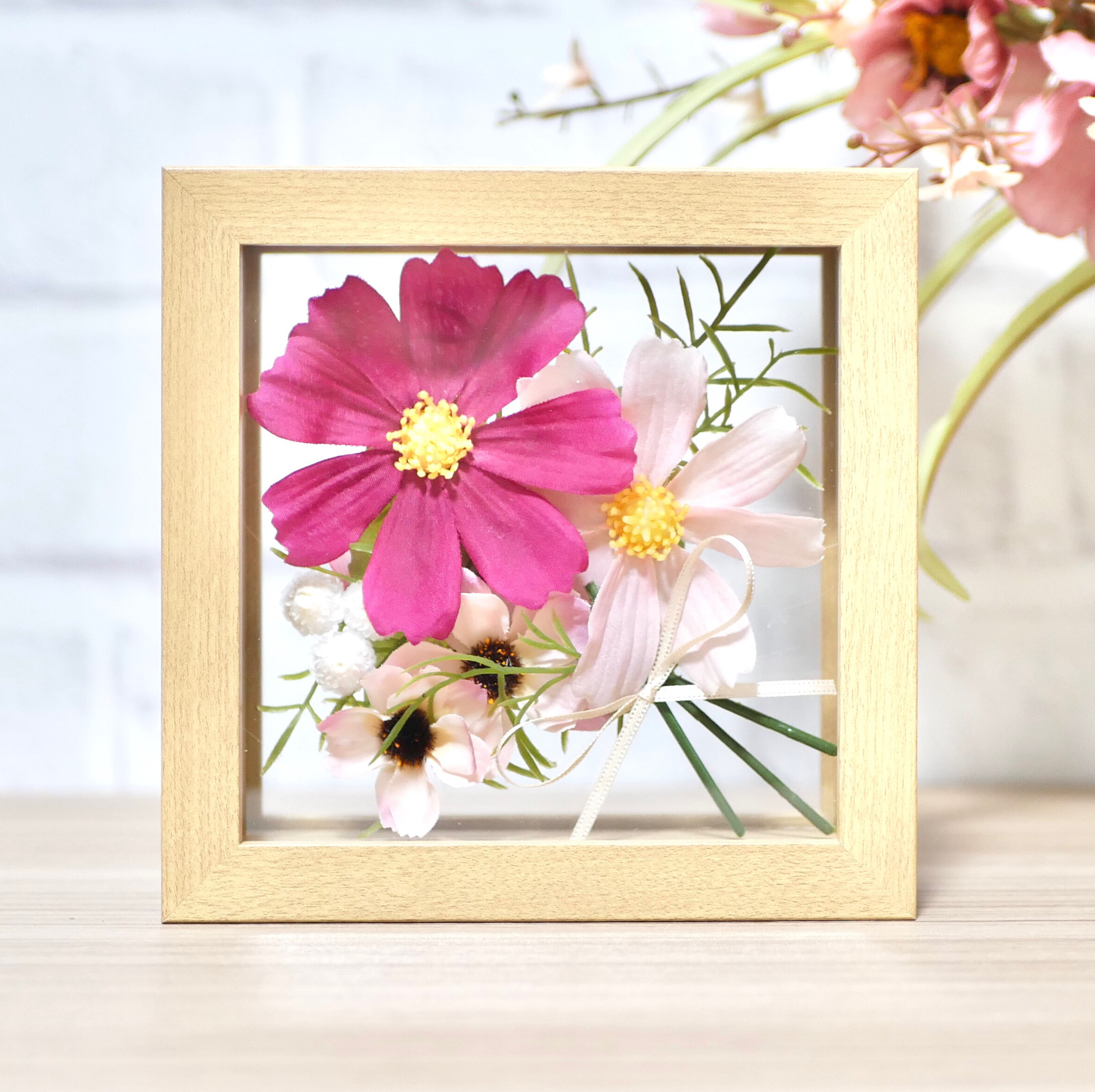 コスモスのミニブーケ