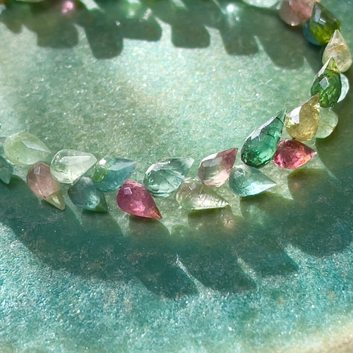 Kaya◆ウォーターメロントルマリンブレスレット✧バイカラートルマリン Kaya◇ウォーターメロントルマリンブレスレット✧バイカラートルマリン