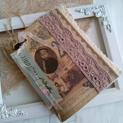 ハンドメイド コラージュノート 雑記帳 その他雑貨 misa1960