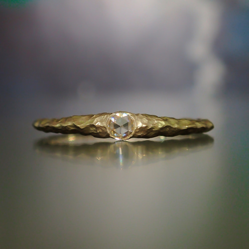 ローズカット リング