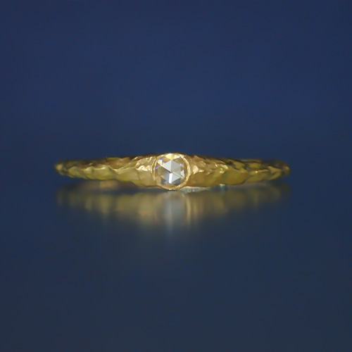 エルフィン ローズ リング〔K10 ローズカットダイヤモンド〕 指輪